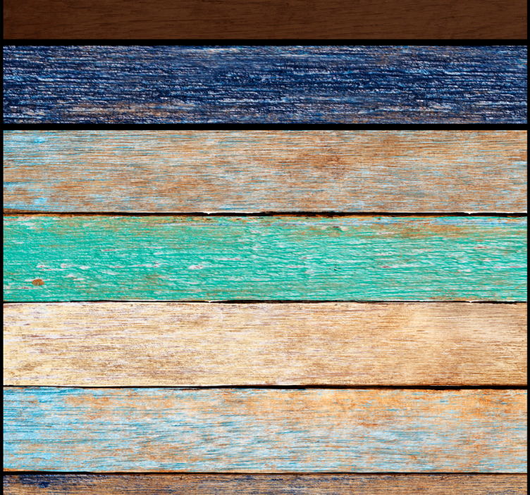 Papier peint bois conception de planches rustiques - TenStickers