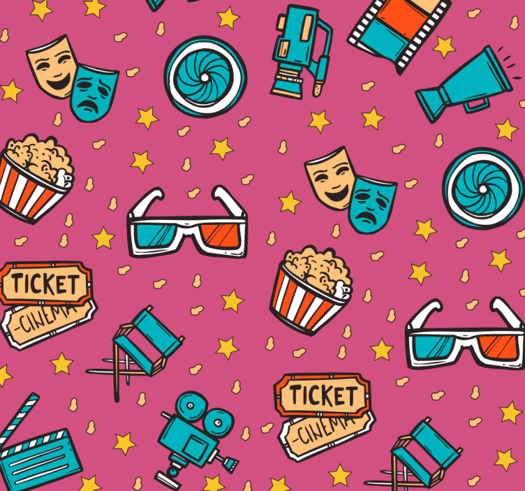 Papier peint noel éclat cinématographique - TenStickers