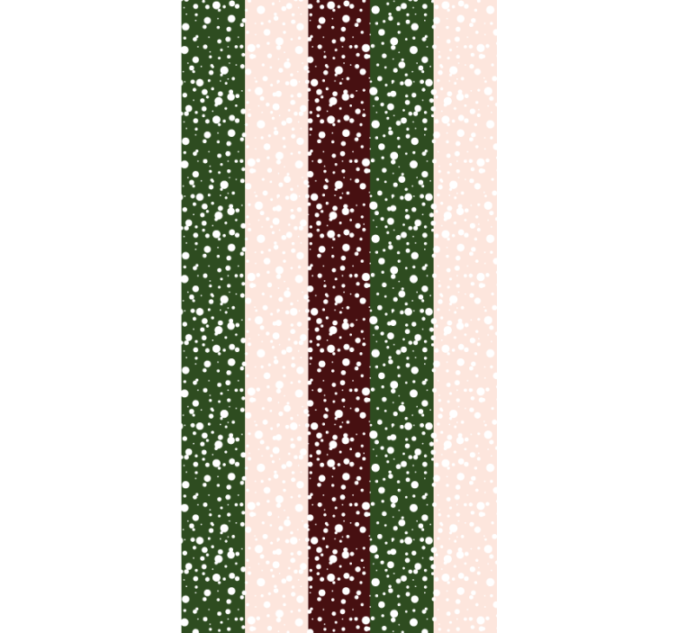 Papier peint rayures motif à pois rayé - TenStickers