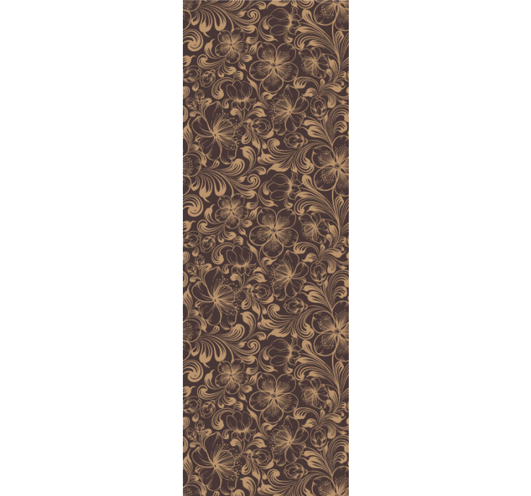 Papier peint carrelage tuile ornementale - TenStickers