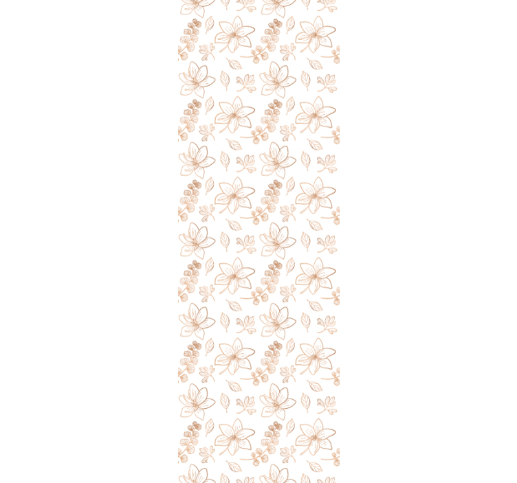 Papier peint floral accent floral - TenStickers