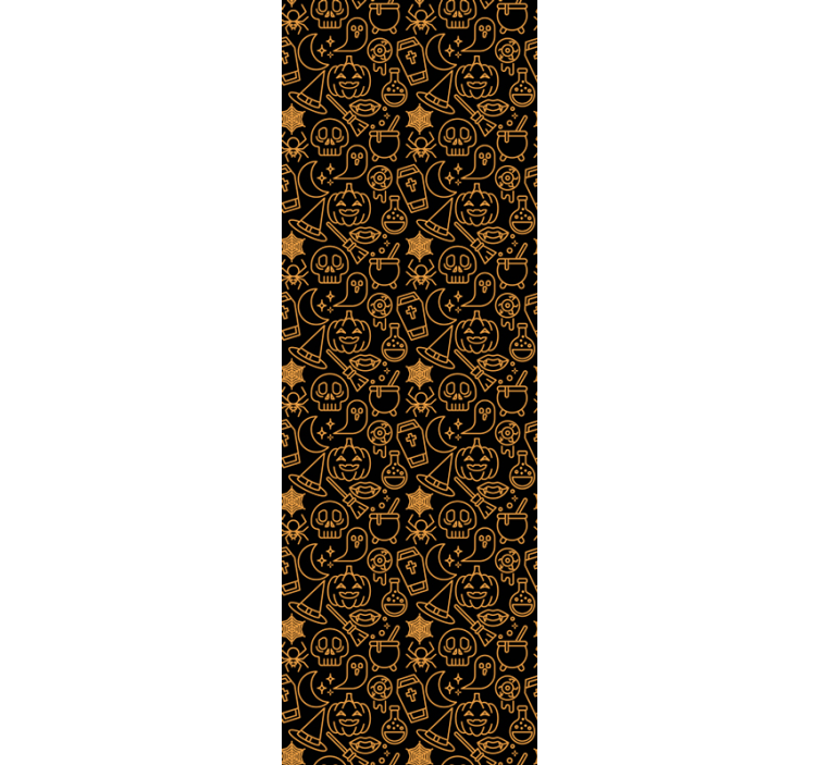 Papier peint halloween images effrayantes de la saison - TenStickers