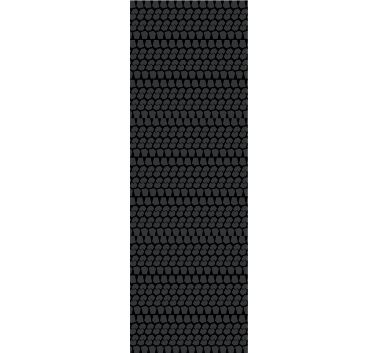 Papier peint chambre adulte motif à échelle géométrique - TenStickers