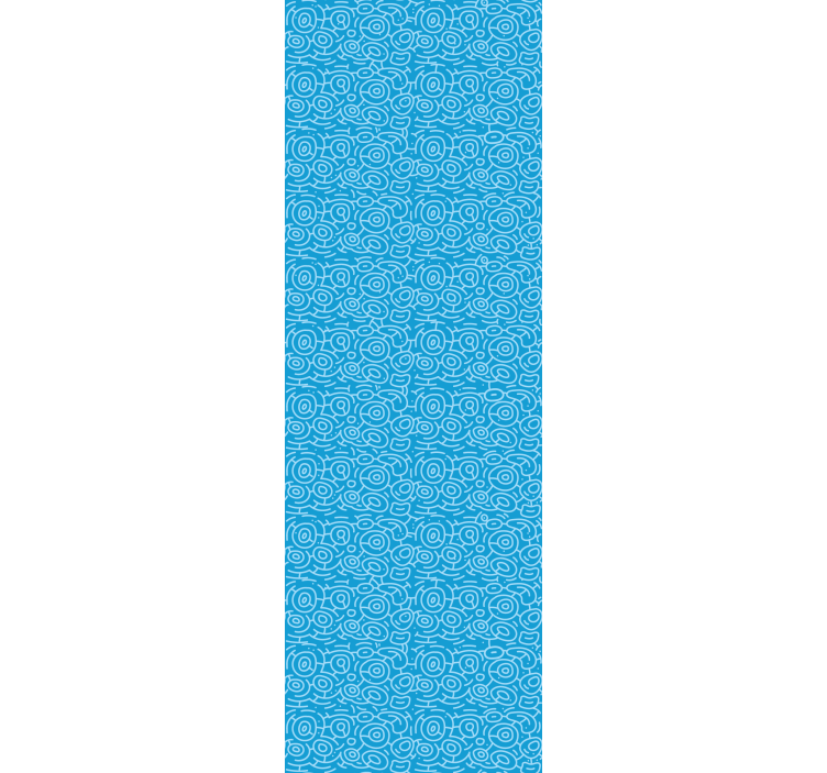 Papier peint géometrique motif géométrique en spirale - TenStickers