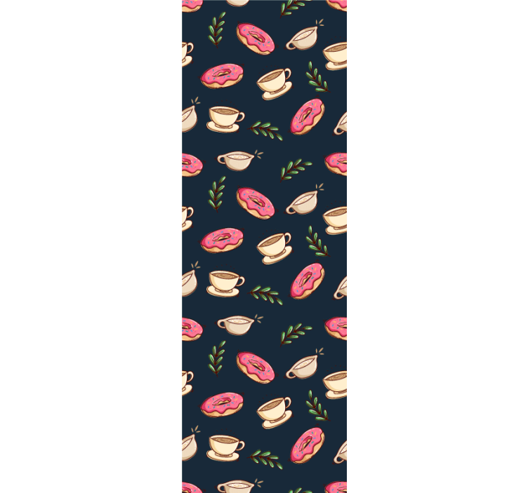 Papier peint cuisine motif de petit déjeuner - TenStickers