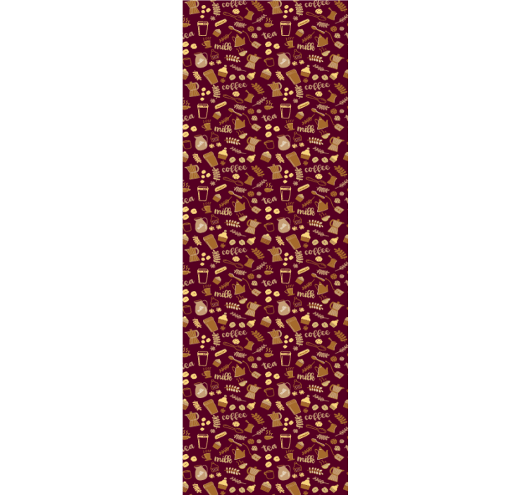 Papier peint cuisine motif de boisson - TenStickers