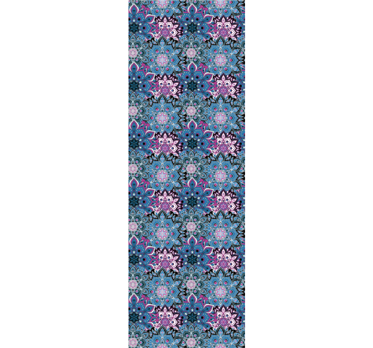 Papier peint ornemental détail du motif de mandala - TenStickers