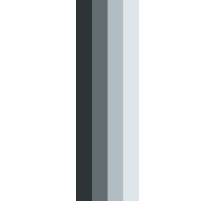 Papier peint ligne verticale motif élégant bleu et gris - TenStickers