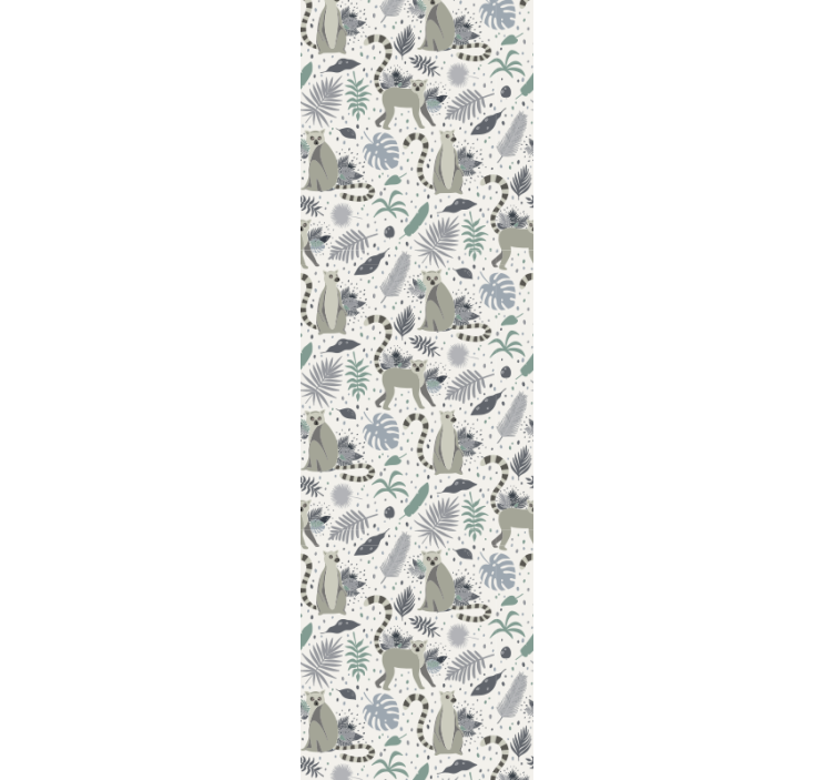 Papier peint animaux modèles d'animaux de safari - TenStickers