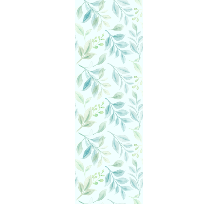 Papier peint feuilles feuillage élégant - TenStickers