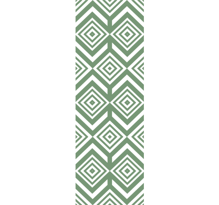 Papier peint géometrique formes géométriques en diamant - TenStickers