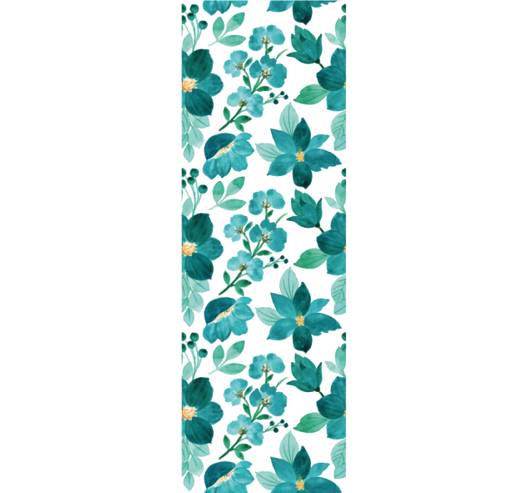Papier peint floral floraison botanique florale - TenStickers