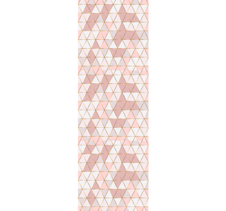 Papier peint triangles géométrique triangulaire - TenStickers