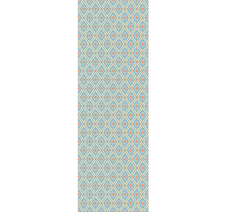 Papier peint carrelage essence de carrelage géométrique - TenStickers