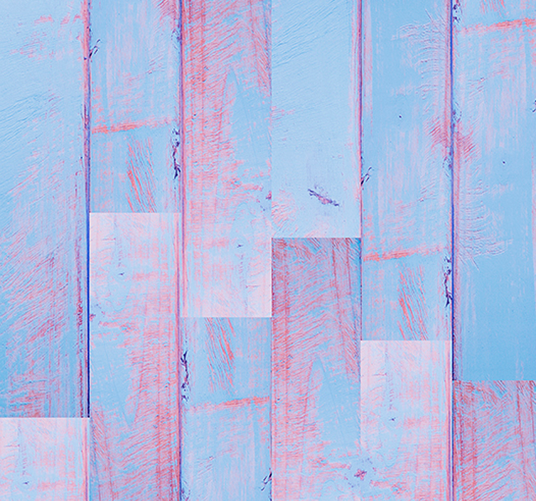 Papier peint bois deco vieux plancher - TenStickers