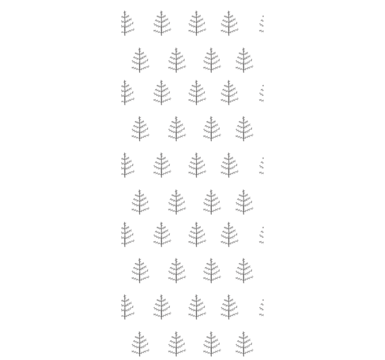 Papier peint feuilles botanique simpliste - TenStickers