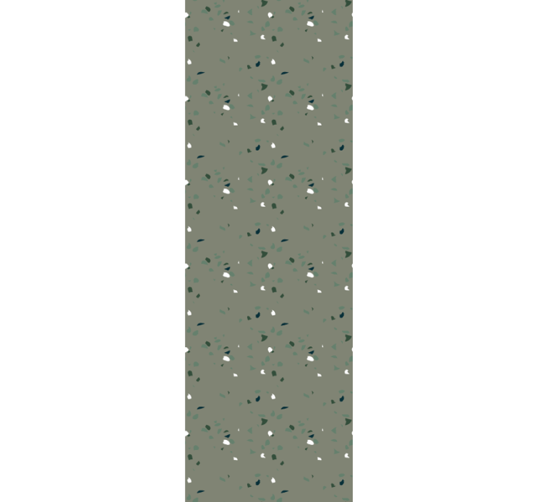 Papier peint feuilles confettis botaniques - TenStickers