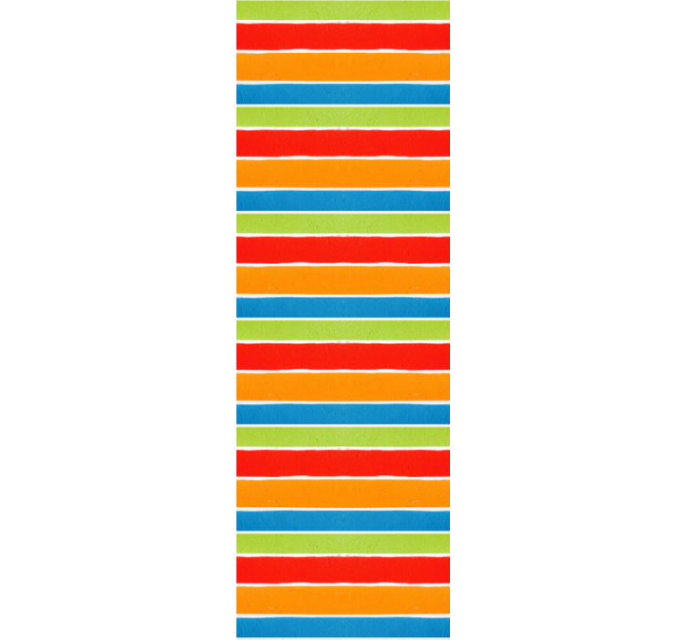 Papier peint rayures rayures multicolores - TenStickers