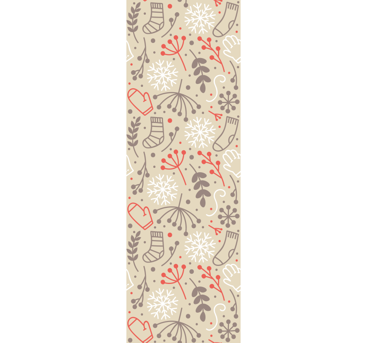 Papier peint noel modèles festifs - TenStickers