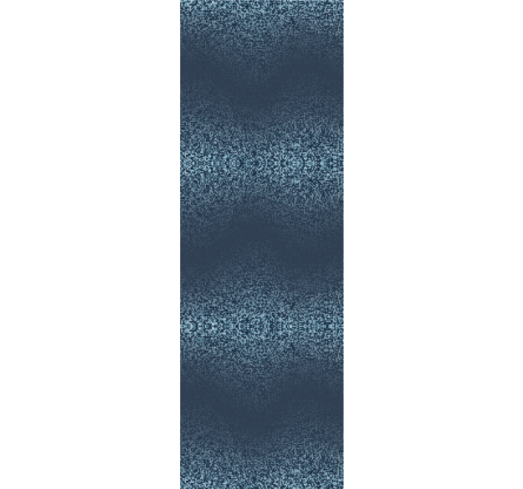 Papier peint motif effet textile dart - TenStickers