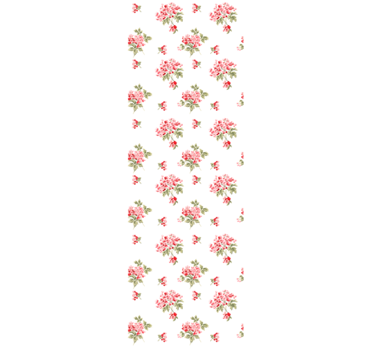 Papier peint floral motifs vintage arrangés - TenStickers