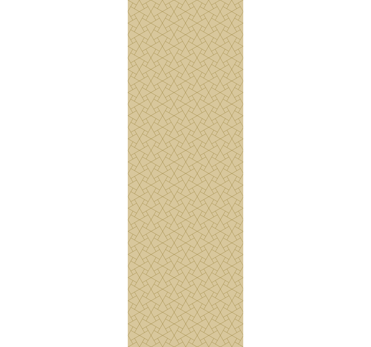 Papier peint géometrique motif de lignes entrecroisées - TenStickers