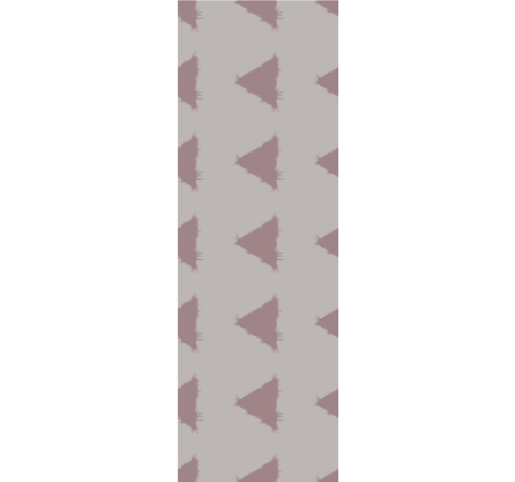 Papier peint géometrique motif triangulaire stylisé - TenStickers