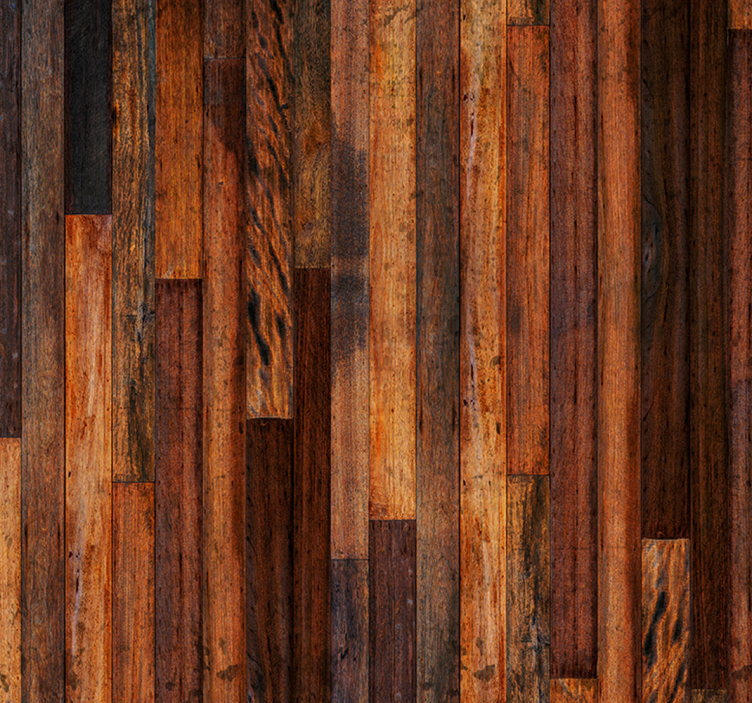 Papier peint bois soirée octobre - TenStickers