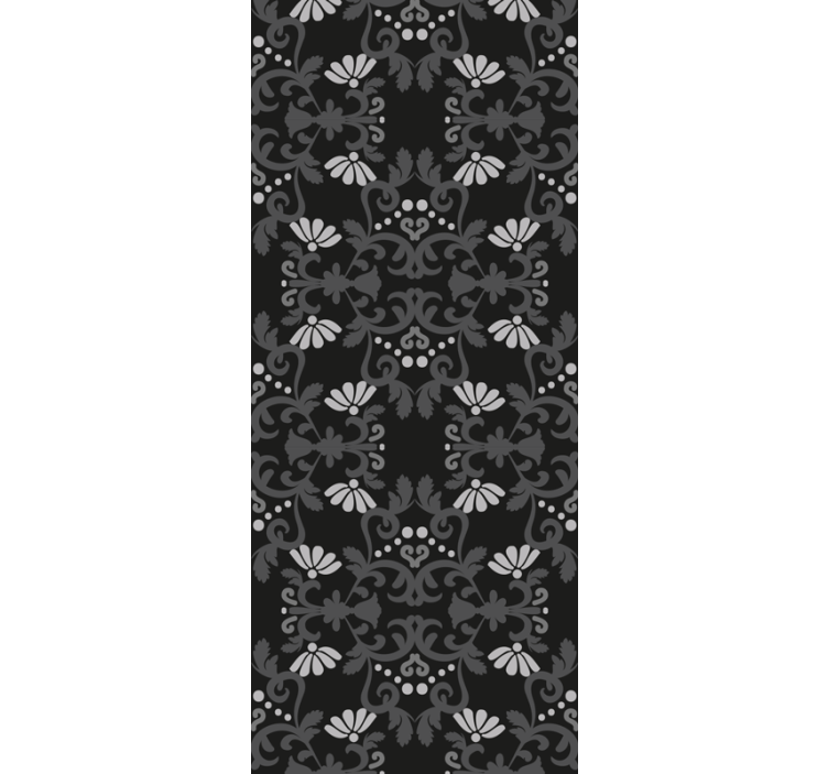 Papier peint fleurs gracieuse présentation botanique - TenStickers