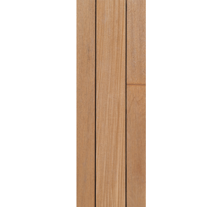 Papier peint bois planches simples marron - TenStickers