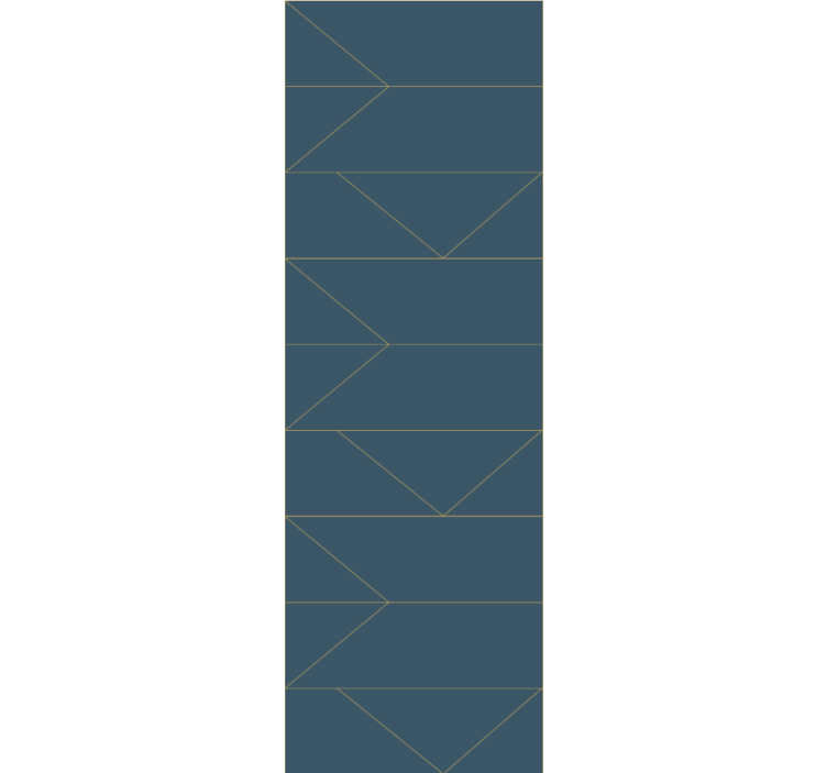 Papier peint design  géométrique de lignes fines - TenStickers