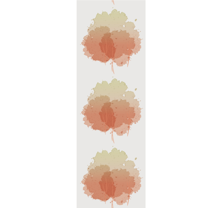 Papier peint arbre motif aquarelle doux - TenStickers