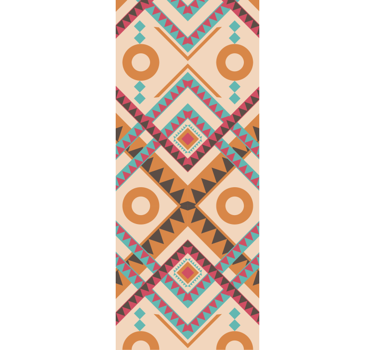 Papier peint texture  de diamants multicolores - TenStickers