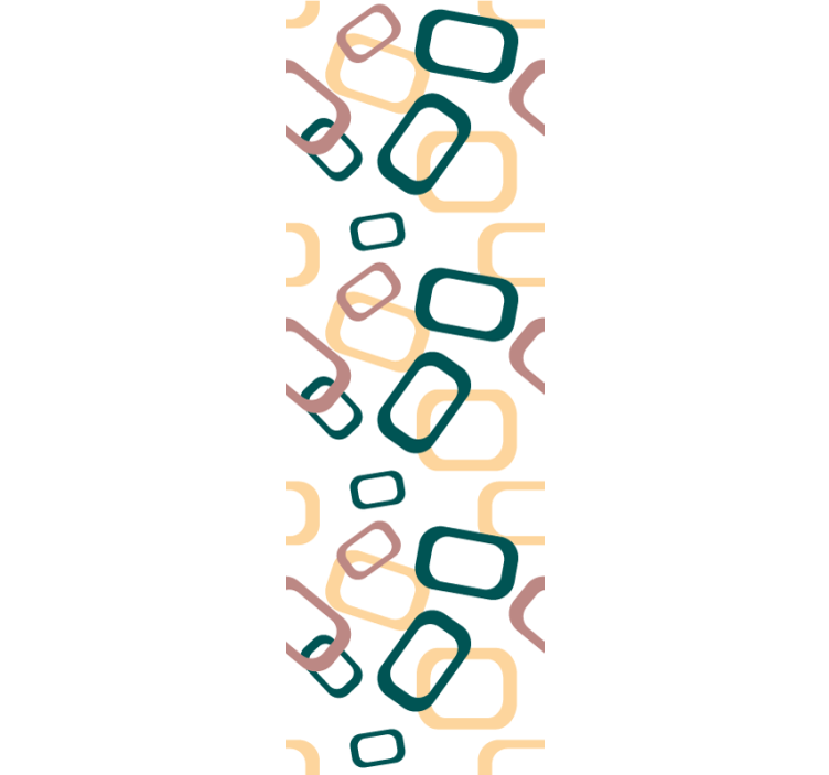 Papier peint moderne formes irrégulières - TenStickers