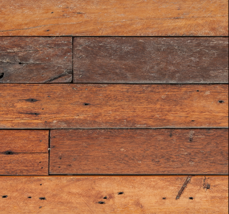 Papier peint chambre adulte panneau d'accent en bois - TenStickers