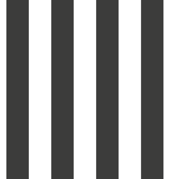 Papier peint ligne verticale couleurs noir et blanc - TenStickers