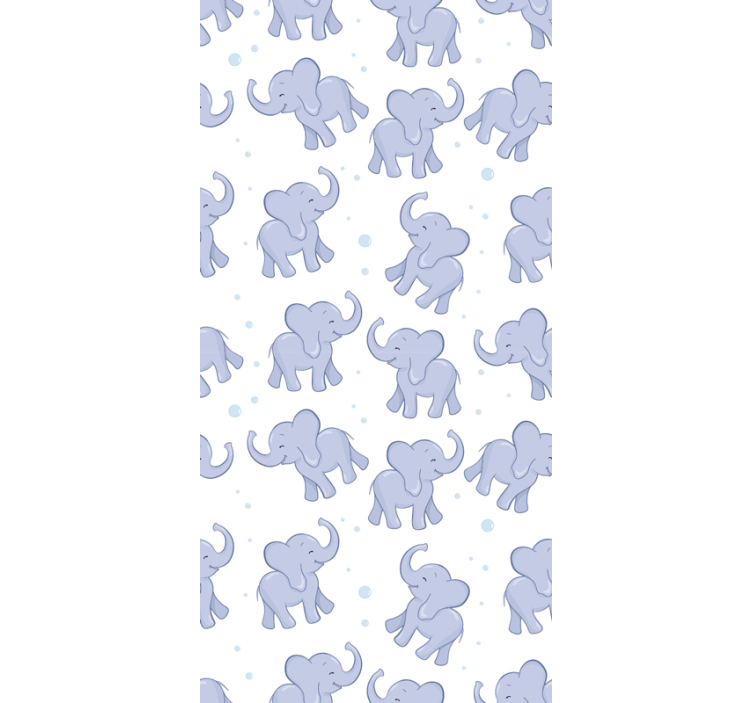 Papier peint éléphants délice d'éléphant - TenStickers