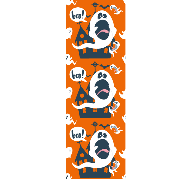 Papier peint halloween fantômes et lieux hantés - TenStickers