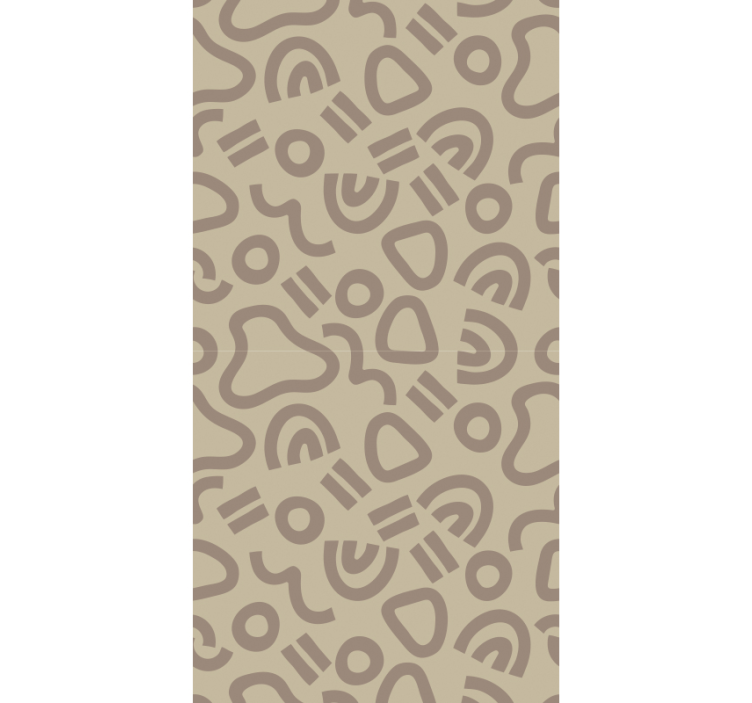 Papier peint léopard motif élégant marron - TenStickers
