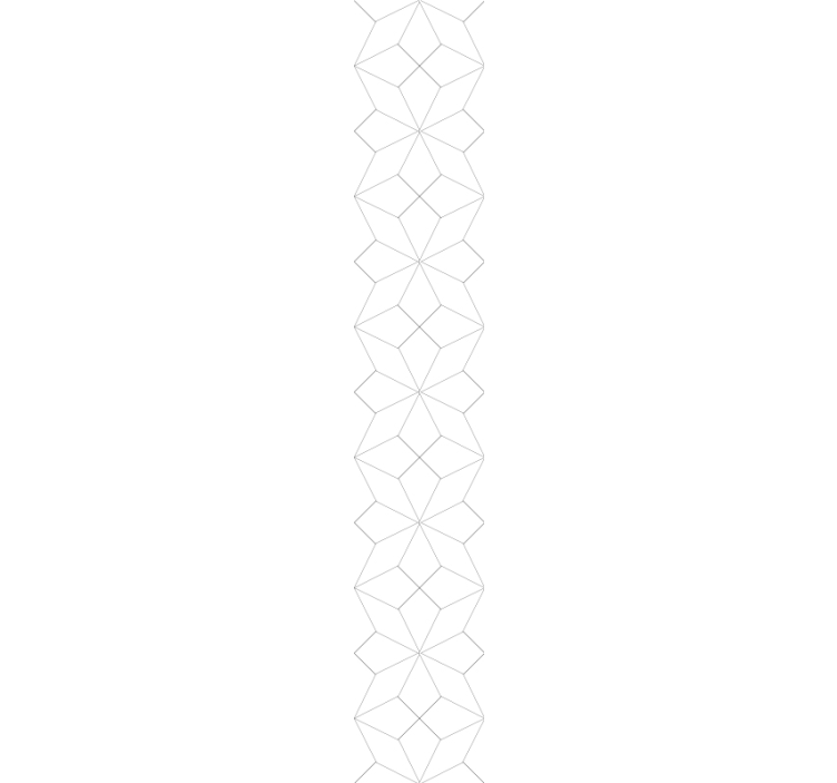 Papier peint géométrique grille de lignes minimaliste - TenStickers
