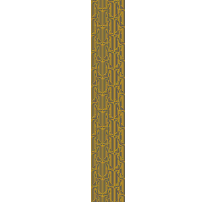 Papier peint géometrique motifs d'arc abstraits - TenStickers