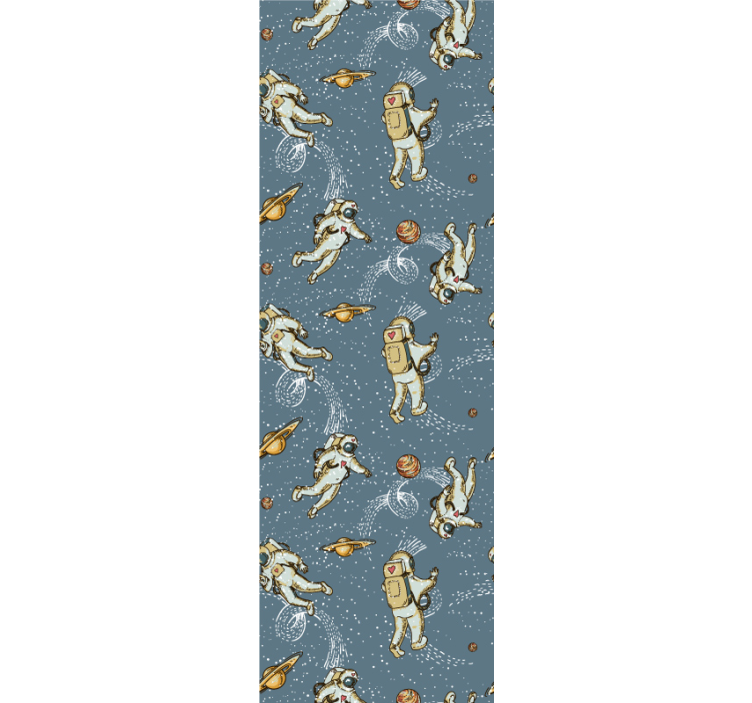 Papier peint enfant Espace astronaute - TenStickers