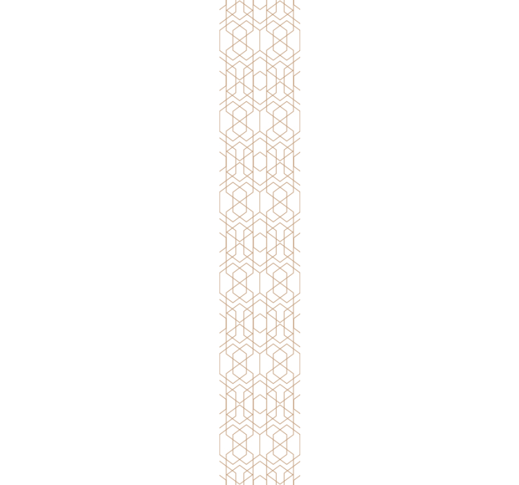 Papier peint géometrique harmonie géométrique - TenStickers