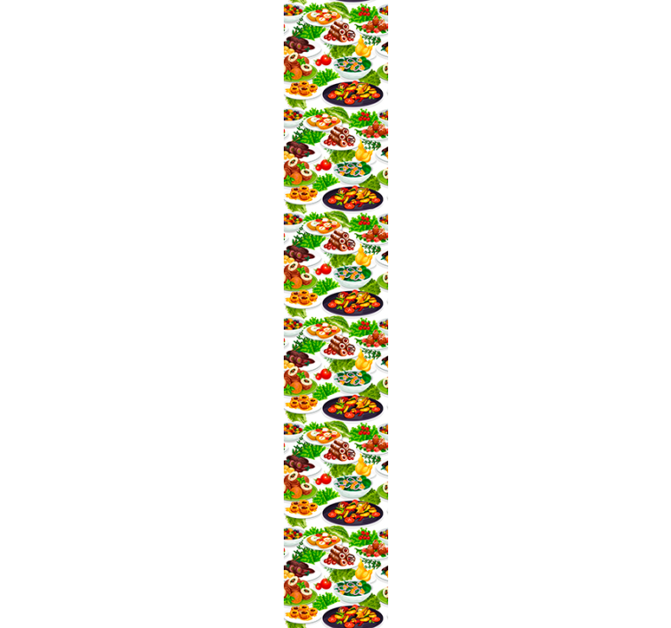 Papier peint cuisine délices culinaires - TenStickers