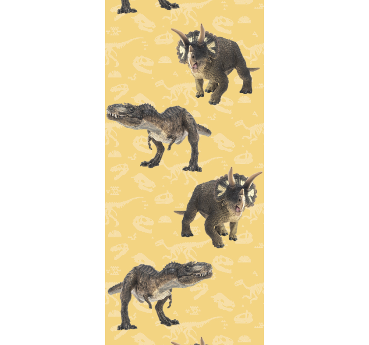 Papier peint animaux motif safari - TenStickers