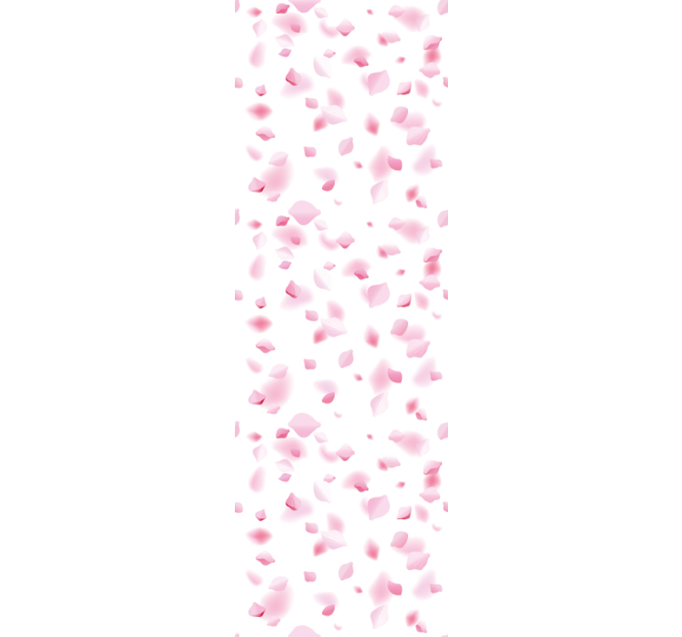 Papier peint floral motif pétale - TenStickers