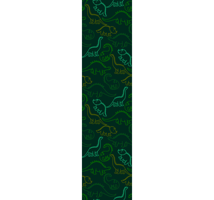 Papier peint dinosaures griffonnages de dinosaures - TenStickers