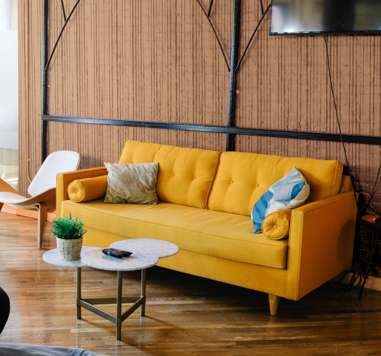 Papier peint bois texture du bois linéaire - TenStickers