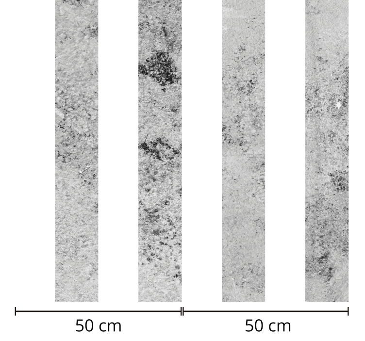 Papier peint rayures texture rayée - TenStickers