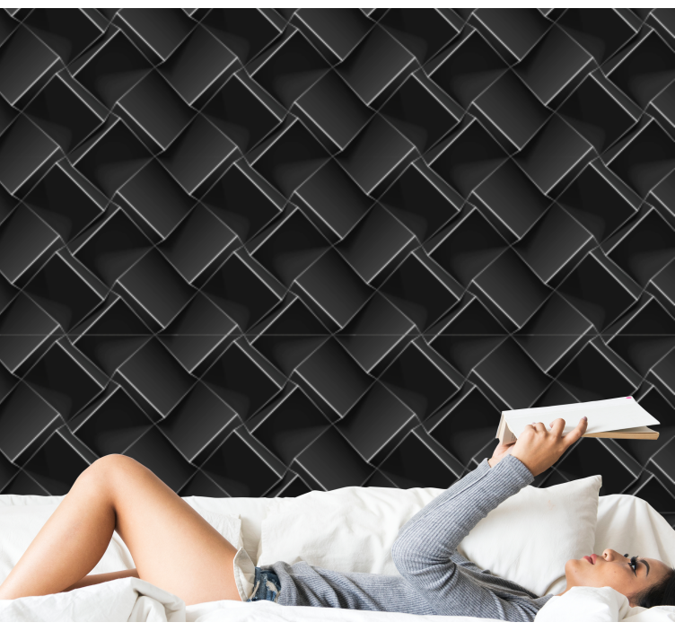 Papier peint géometrique complexité géométrique - TenStickers